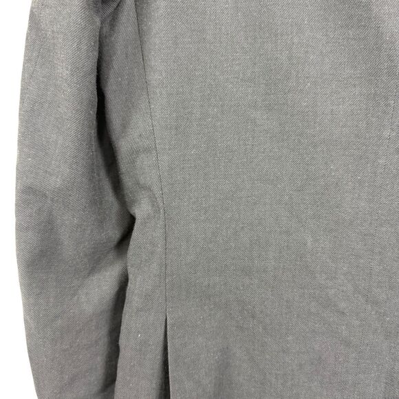 Joseph Jos A Bank Mens Slim Fit Gray Twill Cotton & Wool Suit Jacket Blazer 38 R - Picture 12 of 16